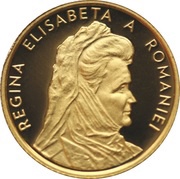 10 Lei The History of Gold - Queen Elisabeta's Crown reverse image