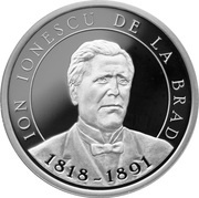 10 Lei Ion Ionescu, Romania, 2018 reverse image