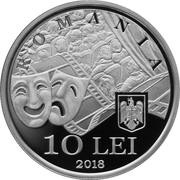 10 Lei Radu Beligan obverse image