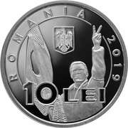 10 Lei 30 years since the Romanian Revolution of December 1989 obverse image