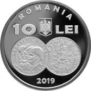 10 Lei 75 years since the liberation of Northern Transylvania obverse image