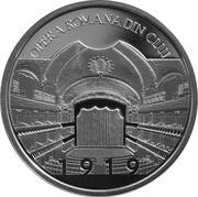 10 Lei Romanian Opera in Cluj, Romania, 2019 reverse image