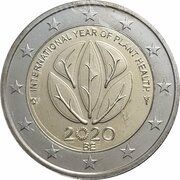 2 Euros - Philippe International Year of Plant Health obverse image