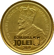 10 Lei The History of Gold obverse image