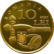 10 Lei The history of gold-Late Roman gold and silver artefacts discovered in Carsium obverse image
