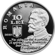 10 Lei 100 years since the establishment of the Politehnica University of Timisoara obverse image