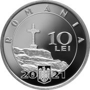 10 Lei Diplomatic relations between Romania and Japan obverse image