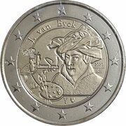 2 Euros Jan van Eyck obverse image