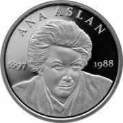 10 Lei Ana Aslan, Romania, 2022 reverse image