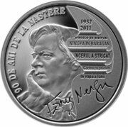 10 Lei Fănuș Neagu, Romania, 2022 reverse image