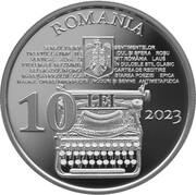10 Lei Nichita Stănescu obverse image