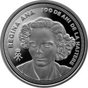 10 Lei Queen Ana, Romania, 2023 reverse image