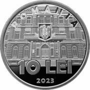 10 Lei Military museum anniversary "Regele Ferdinand I" obverse image