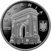 10 Lei Petre Antonescu obverse image