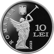 10 Lei Romanian Revolution of 1848 obverse image
