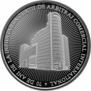 10 Lei Court of International Commercial Arbitration, Romania, 2023 reverse image
