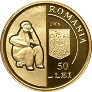 50 Lei Romanian Academy obverse image