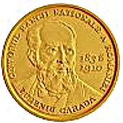 100 Lei Eugeniu Carada reverse image