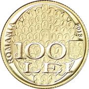100 Lei Junimea obverse image