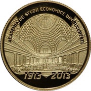 100 Lei Academy of High Commercial and Industrial Studies, Romania, 2013 reverse image