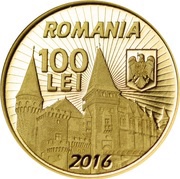100 Lei Iancu de Hunedoara obverse image