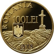100 Lei World War I obverse image