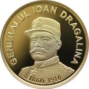 100 Lei 160 Years since the birth of general Ioan Dragalina, Romania, 2020 reverse image