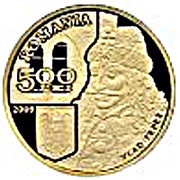 500 Lei Vlad Ţepeş obverse image