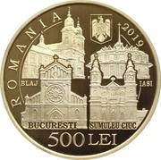 500 Lei The Apostolic journey of His Holiness Pope Francis to Romania obverse image