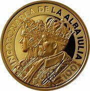 500 Lei Coronation of King Ferdinand I and Queen Maria, Romania, 2022 reverse image
