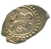 Denga - Vasily II the Blind obverse image