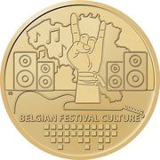 2½ Euros Belgian Festival Culture reverse image