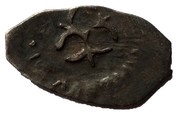 Denga - Ivan III Moscow, Rus Principalities, 1486-1502 reverse image