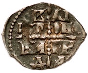 Denga type 2; O ● ♰ ● C, Rus Principalities, 1420-1478 reverse image