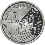5 Euros - Philippe Marguerite de Riemaecker - Legot obverse image