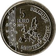 5 Euros - Philippe Gaston Lagaffe obverse image
