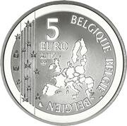 5 Euros - Philippe 1st Heart Transplant obverse image