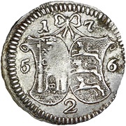 2 Kopecks - Elizabeth Novodel; silver reverse image