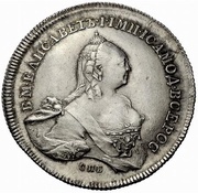 96 Kopecks - Elizabeth Novodel obverse image