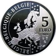 5 Euros First Step on the Moon obverse image