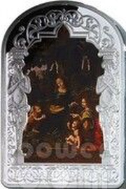 100 Diners Virgin of the Rocks, Andorra, 2013 reverse image