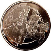 10 Euros - Albert II Expansion of the European Union, Belgium, 2004 reverse image