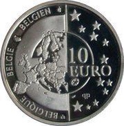 10 Euros - Albert II Armistice Anniversary obverse image