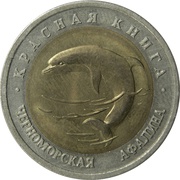 50 Roubles Black Sea Aphalina reverse image