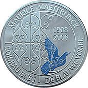 10 Euros - Albert II "L'oiseau bleu", Belgium, 2008 reverse image
