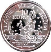 10 Euros - Albert II African Museum obverse image