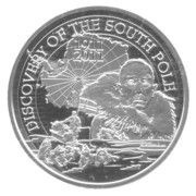 10 Euros - Albert II Discovery of South Pole, Belgium, 2011 reverse image