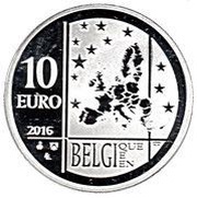 10 Euros - Albert Einstein obverse image