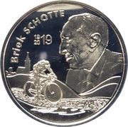10 Euros Briek Schotte, Belgium, 2019 reverse image