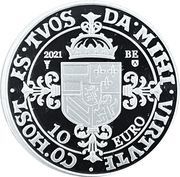 10 Euros Carolus V coins obverse image